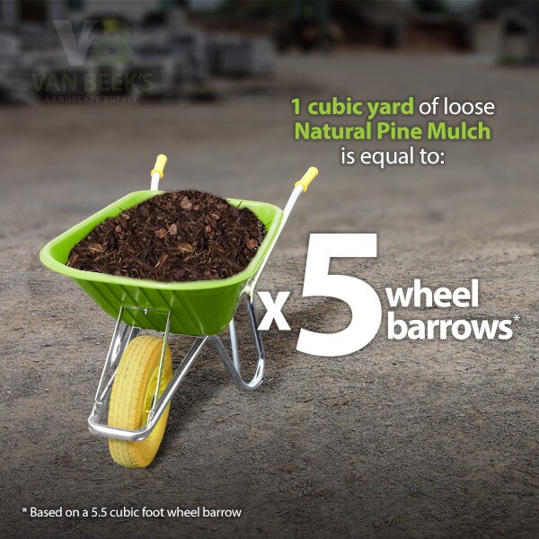 Pine Mulch Cubic Yard Loose
